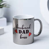 Silver Mug for All Rounder Dad