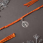 Silver Tree Of Life Rakhi