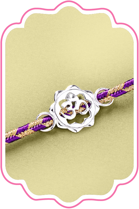 Silver Rakhi