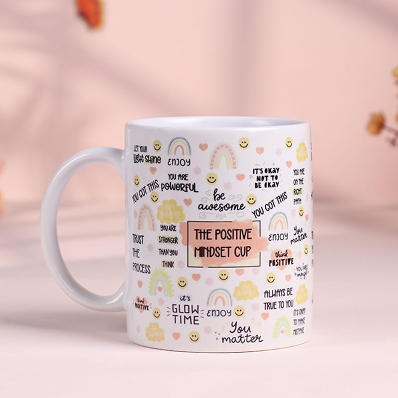 Sip Into Positivity Stylish Mug