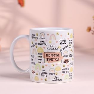 Sip Into Positivity Stylish Mug