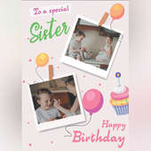 Sister's Birthday E-Cards