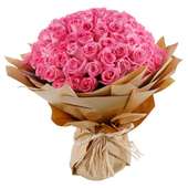 Buy Sizzling Hot Pink Roses for Valentines Day