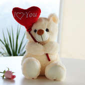 Skin Colour Love Teddy For Valentine
