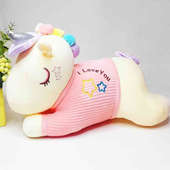 Sleeping Unicorn Soft Toy