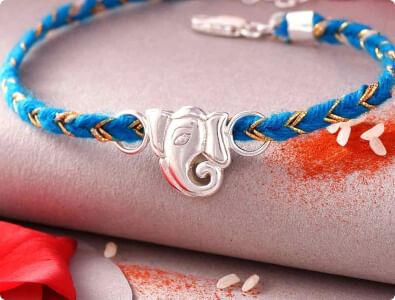 Silver Rakhi Online Delivery
