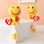 Order Smiley Love Couple Showpiece for Valentine Day