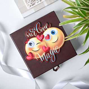 Smiley Love Quotes Gift Box