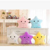 Smiling Starry Stuffed Toy