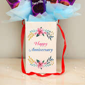 Smooth Silk Bouquet in Anniversary Box