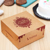 Snowlicious Birthday Cake Packaging Box