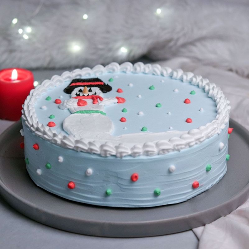 Snowman Xmas Cake Online