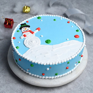 Theme Cake For Christmas Online