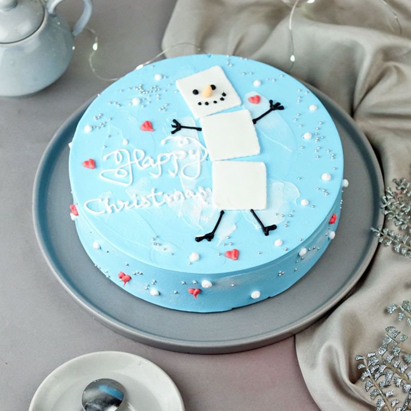 Snowy Xmas Cake