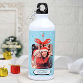 Christmas Theme Sipper Water Bottle - Buy to Gift on Christmas