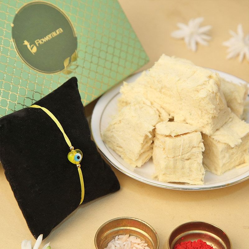 Patisa Nazar Rakhi Box : Order Rakhi Box Online