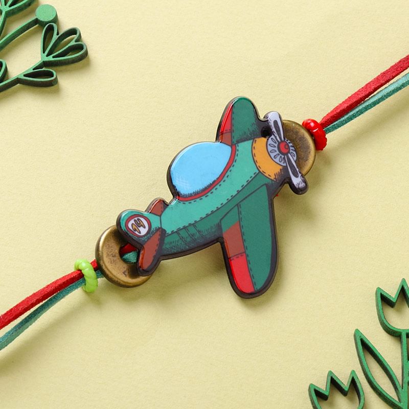 Soaring Airplane Rakhi