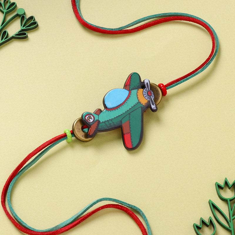 Soaring Airplane Rakhi