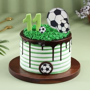 Soccer Charm Theme Cake