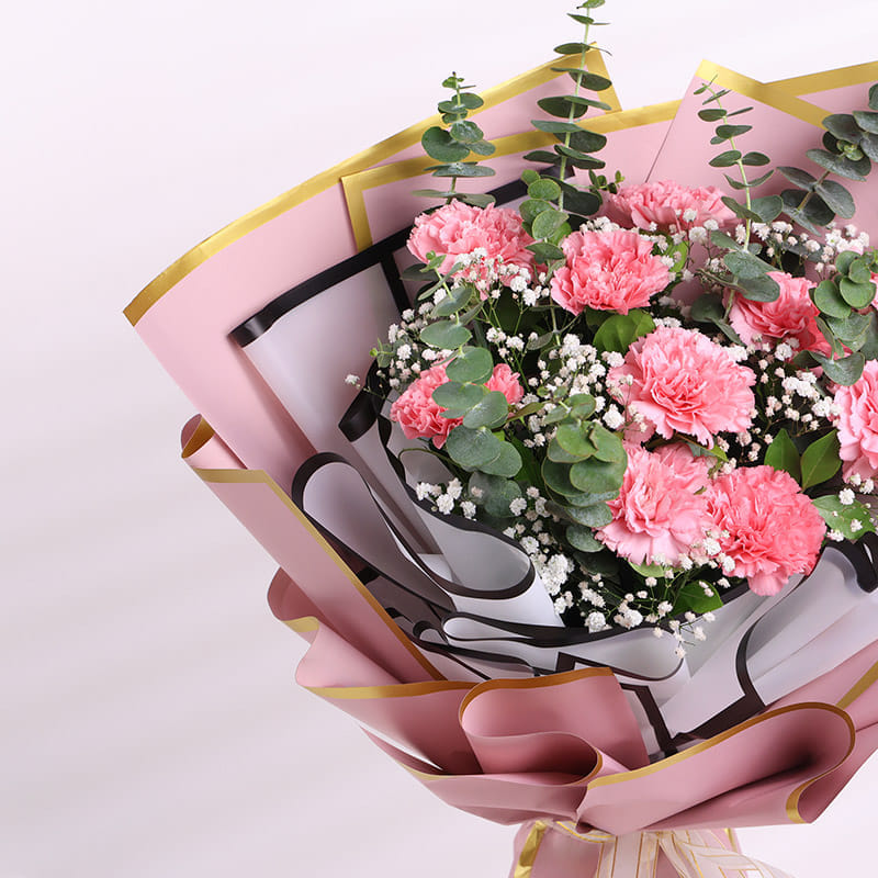 Soft Blush Floral Symphony