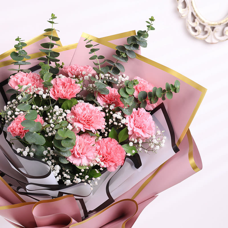 Soft Blush Floral Symphony