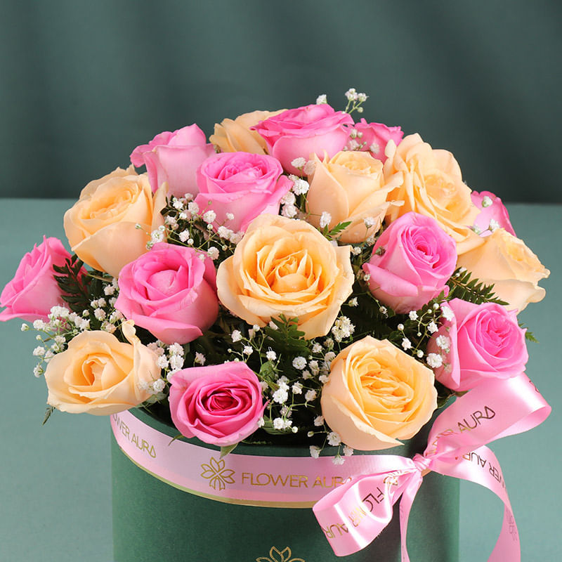 Soft Blush Of Floral Elegance