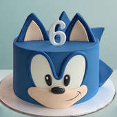 Sonic Sweet Adventure Fondant Cake