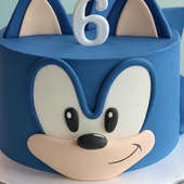 Sonic Sweet Adventure Fondant Cake Online