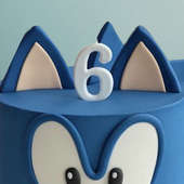 Buy Sonic Sweet Adventure Fondant Cake