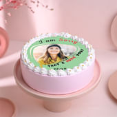 Sorry from Heart Photo Cake