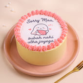 Sorry Maa Sleep Is Life Bento Cake