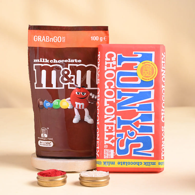 Space Rocket Kids Rakhi N Choco Treats Combo