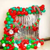 Sparkling Christmas Balloon Decor