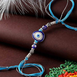 Sparkling Evil Eye Rakhi