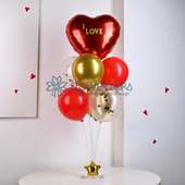 Sparkling Love Balloon Arrangement