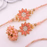 Sparkling Pink Bhaiya Bhabhi Rakhi Set-Aus