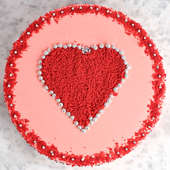 Red Velvet Valentines Day Cakes