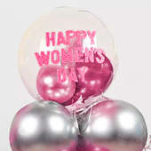 Sparkling Balloon Bouquet for Womens Day