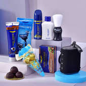 Speaker N Chocolates With Essential Grooming Kit