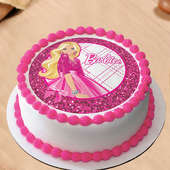 Barbie Poster Cake