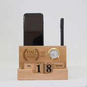 Fathers day Exclusive Wooden Tabletop Calendar
