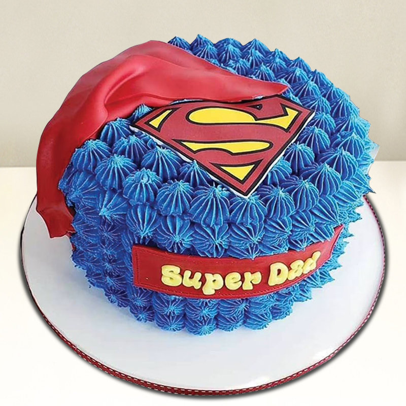 Spectacle Superman Cake