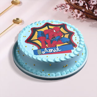 Spectacular SpiderMan Cake