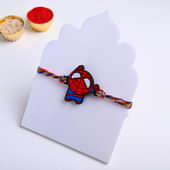 Spider Man Rakhi With N Almond Rocks Combo