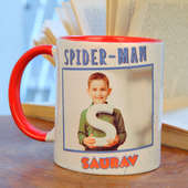 Spiderman Customised Mug