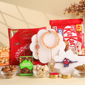Spiderman N Bhaiya Bhabhi Rakhi With Nutty Treats