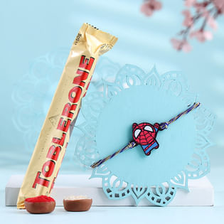 Spiderman Surprise Rakhi With Chocolates