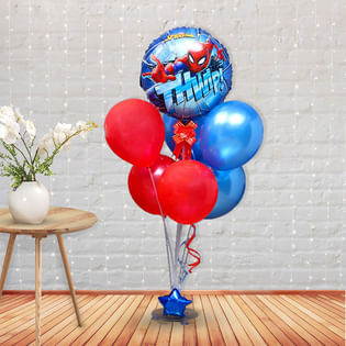 Spiderman Thump Balloon Bunch