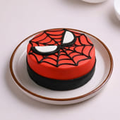Spidey Web Spiderman Cake