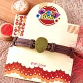 Box view of Strap Bracelet Rakhi